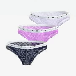 Προϋπολογισμός 🎉 Εσώρουχα Tommy 👖 Jeans 3Pack Γυναικεία Εσώρουχα Desert Sky/Cosmic Lilac/Lilac Ice ❤️ -Φτηνός Tommy-jeans Κατάστημα tommy jeans 3p bikini 11
