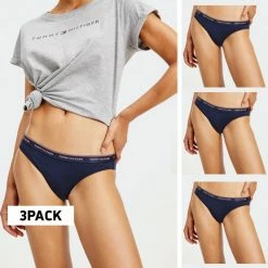 Καλύτερες κριτικές για 🎉 Εσώρουχα Tommy 👖 Jeans 3Pack Γυναικεία Εσώρουχα Navy Blazer/Navy Blazer/Navy Blazer 😉