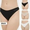 Κουπόνι ✔️ Εσώρουχα Tommy 👖 Jeans 3-Pack Γυναικεία Εσώρουχα Black/White/Misty Blush 🎉 -Φτηνός Tommy-jeans Κατάστημα tommy jeans 3p thong