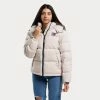 Best Pirce 🔔 Μπουφάν Tommy 👖 Jeans Alaska Puffer Γυναικείο Μπουφάν Stony Beige 😍 -Φτηνός Tommy-jeans Κατάστημα tommy jeans alaska puffer 15