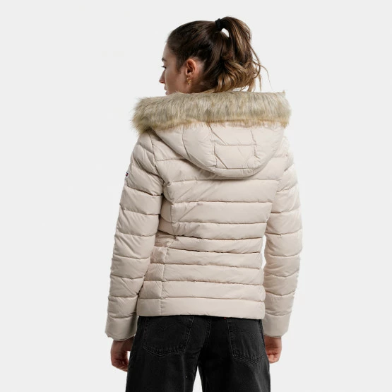 ΧΟΝΔΡΙΚΟ ΕΜΠΟΡΙΟ 👏 Μπουφάν Tommy 👖 Jeans Basic Hooded Down Γυναικείο Μπουφάν Stony Beige 👍 4 ΧΟΝΔΡΙΚΟ ΕΜΠΟΡΙΟ 👏 Μπουφάν Tommy 👖 Jeans Basic Hooded Down Γυναικείο Μπουφάν Stony Beige 👍 - Image 2