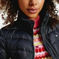 Τοπ 10 🎁 Μπουφάν Tommy 👖 Jeans Basic Hooded Down Γυναικείο Μπουφάν BLACK 😀 -Φτηνός Tommy-jeans Κατάστημα tommy jeans basic hooded down jacket 7