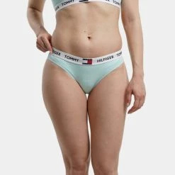 Καλύτερες κριτικές για 😀 Εσώρουχα Tommy 👖 Jeans Γυναικείο Eσώρουχο Κάτω Μέρος Aqua Glow 🥰