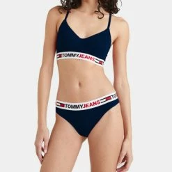 Ολοκαίνουργιο 🌟 Εσώρουχα Tommy 👖 Jeans Brazilian Γυναικέιο Εσώρουχο DESERT SKY 👍 -Φτηνός Tommy-jeans Κατάστημα tommy jeans brazilian 5