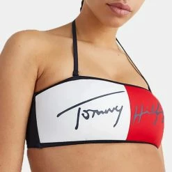 Προϋπολογισμός 👍 Γυναικεία Μαγιό Tommy 👖 Jeans Fixed Bandeau Γυναικείο Μαγιό Πάνω Μέρος Desert Sky 🔔 -Φτηνός Tommy-jeans Κατάστημα tommy jeans fixed bandeau 2