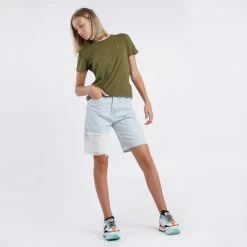 Νέος 🥰 Τζιν Σορτς/Βερμούδες Tommy 👖 Jeans Harper Denim Γυναικεία Βερμούδα Denim Light 🤩 -Φτηνός Tommy-jeans Κατάστημα tommy jeans harper denim bermuda ae717 rplbr 4