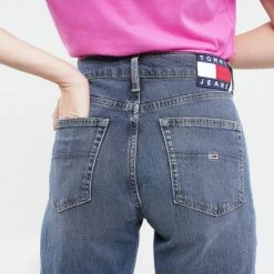 Το φθηνότερο 😍 Tommy 👖 Jeans Harper High Rish Straigth Ankle Γυναικείο Τζιν Παντελόνι (Μήκος 32 L) Denim Dark 🥰 -Φτηνός Tommy-jeans Κατάστημα tommy jeans harper hr strght ankl be661 bbkc 4