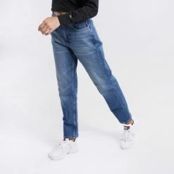 Ολοκαίνουργιο 🎉 Tommy 👖 Jeans Harper High Rish Straigth Ankle Γυναικείο Τζιν Παντελόνι Denim Medium 🛒 -Φτηνός Tommy-jeans Κατάστημα tommy jeans harper hr strght ankle be632 mbc 2