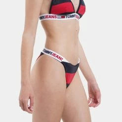 Προϋπολογισμός 😍 Γυναικεία Μαγιό Tommy 👖 Jeans Cheeky Γυναικείο Μαγιό Κάτω Μέρος T J Rugby Stripe 🛒 -Φτηνός Tommy-jeans Κατάστημα tommy jeans high leg cheeky bikini 10