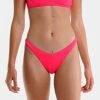 Φτηνός 🎉 Γυναικεία Μαγιό Tommy 👖 Jeans High Leg Cheeky Γυναικείο Κάτω Μέρος Μαγιό HYPER PINK ✔️ -Φτηνός Tommy-jeans Κατάστημα tommy jeans high leg cheeky bikini