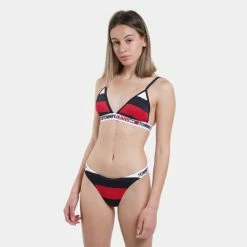 Προϋπολογισμός 😍 Γυναικεία Μαγιό Tommy 👖 Jeans Cheeky Γυναικείο Μαγιό Κάτω Μέρος T J Rugby Stripe 🛒 -Φτηνός Tommy-jeans Κατάστημα tommy jeans high leg cheeky bikini 11