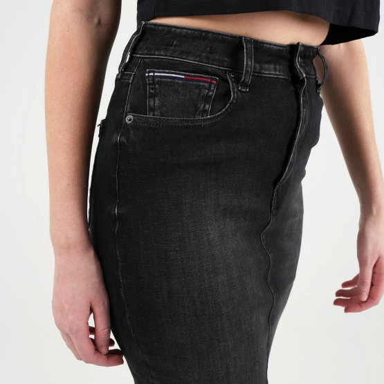 Πολύ καλή προσφορά 👏 Φούστες Tommy 👖 Jeans Ψιλόμεση Denim Φούστα DYNAMIC AVERY BLACK ❤️ 7 Πολύ καλή προσφορά 👏 Φούστες Tommy 👖 Jeans Ψιλόμεση Denim Φούστα DYNAMIC AVERY BLACK ❤️ - Image 5