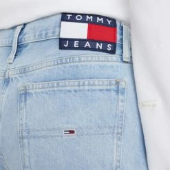 Νέος 🤩 Σορτς | Βερμούδες Tommy 👖 Jeans Hotpant Γυναικείο Τζιν Σορτς Denim Light 😍 -Φτηνός Tommy-jeans Κατάστημα tommy jeans hotpant bf0012 2