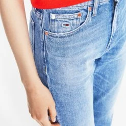 Πολύ καλή προσφορά 🔥 Tommy 👖 Jeans Izzie Slim Γυναικείο Jean Παντελόνι Denim Medium ⭐ -Φτηνός Tommy-jeans Κατάστημα tommy jeans izzie hr slim ankle ae633 hymbr 2