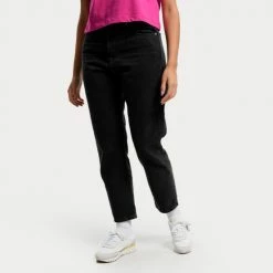 Best Pirce 🧨 Tommy 👖 Jeans Izzie Mom Fit Γυναικείο Jean Denim Black 🔔