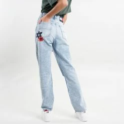 Κουπόνι 👍 Tommy 👖 Jeans Julie Γυναικείο Τζιν Παντελόνι Denim Light ⭐ -Φτηνός Tommy-jeans Κατάστημα tommy jeans julie uhr strght be811 svflbrgd 3