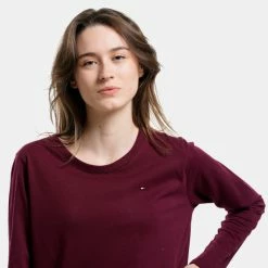 Ολοκαίνουργιο 🥰 Γυναικείες Πιτζάμες Tommy 👖 Jeans Γυναικείο Σετ Πιτζάμας Classic Burgundy / Mid Grey Ht ⌛ 12 Ολοκαίνουργιο 🥰 Γυναικείες Πιτζάμες Tommy 👖 Jeans Γυναικείο Σετ Πιτζάμας Classic Burgundy / Mid Grey Ht ⌛ -Φτηνός Tommy-jeans Κατάστημα tommy jeans ls tee legging set 4