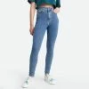 ΧΟΝΔΡΙΚΟ ΕΜΠΟΡΙΟ 🔥 Tommy 👖 Jeans Melany High Rise Γυναικείο Jean Denim Medium 🎉 -Φτηνός Tommy-jeans Κατάστημα tommy jeans melany uhr spr skny bf6231