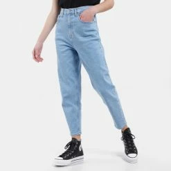 Εξοδος ⭐ Tommy 👖 Jeans Mom Γυναικείο Jean Παντελόνι Denim Medium 🎉 -Φτηνός Tommy-jeans Κατάστημα tommy jeans mom jean uhr tprd bf6132 2