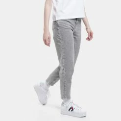 Νέος 🥰 Tommy 👖 Jeans Γυναικείο Jean Παντελόνι Denim Black ⭐ -Φτηνός Tommy-jeans Κατάστημα tommy jeans mom jean uhr tprd bf6172 2