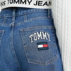 Best Pirce 🛒 Tommy 👖 Jeans Mom Ultra High Rise Tapered Γυναικείο Jean Denim Medium 😉 -Φτηνός Tommy-jeans Κατάστημα tommy jeans mom jean uhr tprd df7036 5