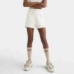 Αγορά 🔥 Σορτς | Βερμούδες Tommy 👖 Jeans Γυναικείο Σορτς Ancient White ✨