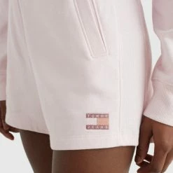 Εκπτωση 👏 Σορτς | Βερμούδες Tommy 👖 Jeans Γυναικείο Σορτς Broadway Pink 😀 -Φτηνός Tommy-jeans Κατάστημα tommy jeans tjw best short 6