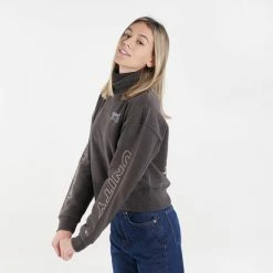 ΧΟΝΔΡΙΚΟ ΕΜΠΟΡΙΟ 🎉 Φούτερ Tommy 👖 Jeans Boxy Unitees3 Turtle Γυναικεία Μπλούζα Μακρύ Μανίκι Black 😉 -Φτηνός Tommy-jeans Κατάστημα tommy jeans tjw bxy unitees3 turtle neck 2