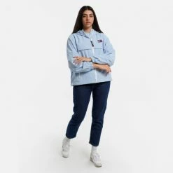 Η καλύτερη συμφωνία ⭐ Αντιανεμικά Μπουφάν Tommy 👖 Jeans Chicago Windbreaker Γυναικείο Jacket Chambray Sky 🥰 -Φτηνός Tommy-jeans Κατάστημα tommy jeans tjw chicago windbreaker 3
