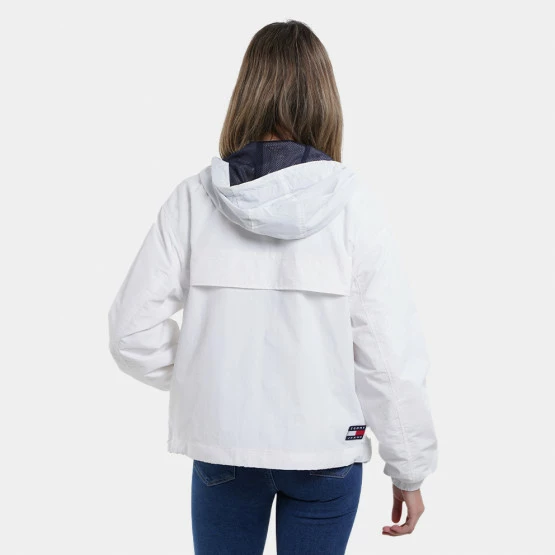 Κουπόνι 🎉 Αντιανεμικά Μπουφάν Tommy 👖 Jeans Chicago Windbreaker Γυναικείο Jacket White 🎉 4 Κουπόνι 🎉 Αντιανεμικά Μπουφάν Tommy 👖 Jeans Chicago Windbreaker Γυναικείο Jacket White 🎉 - Image 2