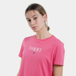 Νέος 🔔 T-shirts | Μπλούζα κοντό μανίκι Tommy 👖 Jeans Classic Essential Logo Γυναικείο T-shirt Garden Rose 👍 8 Νέος 🔔 T-shirts | Μπλούζα κοντό μανίκι Tommy 👖 Jeans Classic Essential Logo Γυναικείο T-shirt Garden Rose 👍 -Φτηνός Tommy-jeans Κατάστημα tommy jeans tjw classic essential logo 1 ss 2