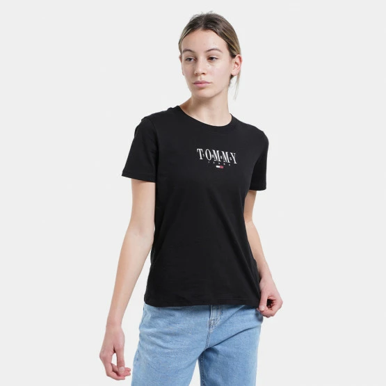 Κουπόνι 🎁 T-shirts | Μπλούζα κοντό μανίκι Tommy 👖 Jeans Classic Essential Logo Γυναικείο T-shirt BLACK 🤩 3 Κουπόνι 🎁 T-shirts | Μπλούζα κοντό μανίκι Tommy 👖 Jeans Classic Essential Logo Γυναικείο T-shirt BLACK 🤩