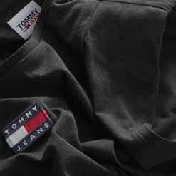 Τοπ 10 🛒 Αμάνικα T-shirts Tommy 👖 Jeans Badge Γυναικείο Crop Top Black ❤️ -Φτηνός Tommy-jeans Κατάστημα tommy jeans tjw crop elasticated badge tank 2