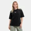 Καλύτερη πώληση ⌛ T-shirts | Μπλούζα κοντό μανίκι Tommy 👖 Jeans Tjw Oversized Badge Slit Γυναικείο T-Shirt Black 🔔 -Φτηνός Tommy-jeans Κατάστημα tommy jeans tjw oversized badge slit tee