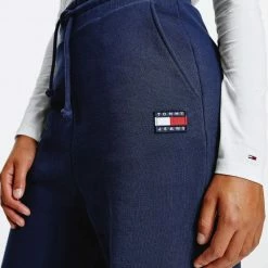 Φτηνός 🌟 Φόρμες Tommy 👖 Jeans Relaxed Badge Γυναικεία Φόρμα TWILIGHT NAVY ❤️ -Φτηνός Tommy-jeans Κατάστημα tommy jeans tjw relaxed hrs badge sweatpant 8