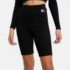 Φτηνός ❤️ Biker Shorts Tommy 👖 Jeans Γυναικείο Biker Σορτς BLACK 🧨 7 Φτηνός ❤️ Biker Shorts Tommy 👖 Jeans Γυναικείο Biker Σορτς BLACK 🧨 -Φτηνός Tommy-jeans Κατάστημα tommy jeans tjw rib badge cycle short 2
