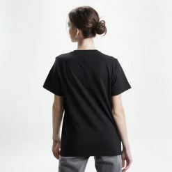 Πολύ καλή προσφορά 🔥 T-shirts | Μπλούζα κοντό μανίκι Tommy 👖 Jeans Relaxed Tommy Signature Γυναικείο T-shirt Black 😍 -Φτηνός Tommy-jeans Κατάστημα tommy jeans tjw rlxd tommy signature ss 18