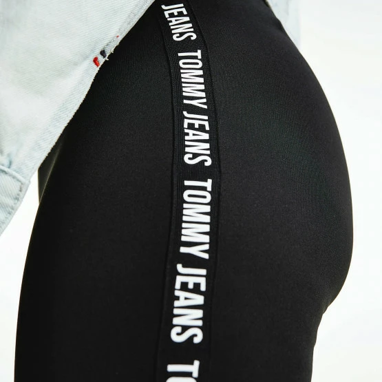 Best Pirce 🌟 Biker Shorts Tommy 👖 Jeans Skinny Tape Γυναικείο Biker Σορτς BLACK ❤️ 5 Best Pirce 🌟 Biker Shorts Tommy 👖 Jeans Skinny Tape Γυναικείο Biker Σορτς BLACK ❤️ - Image 3