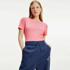 Ολοκαίνουργιο 🥰 T-shirts | Μπλούζα κοντό μανίκι Tommy 👖 Jeans Γυναικείo T-Shirt Botanical Pink 🌟 9 Ολοκαίνουργιο 🥰 T-shirts | Μπλούζα κοντό μανίκι Tommy 👖 Jeans Γυναικείo T-Shirt Botanical Pink 🌟 -Φτηνός Tommy-jeans Κατάστημα tommy jeans tjw soft jersey tee 12