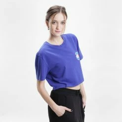 Εκπτωση 😉 T-shirts | Μπλούζα κοντό μανίκι Tommy 👖 Jeans Super Crop Peace Smiley Γυναικείο T-shirt Court Blue 🧨 9 Εκπτωση 😉 T-shirts | Μπλούζα κοντό μανίκι Tommy 👖 Jeans Super Crop Peace Smiley Γυναικείο T-shirt Court Blue 🧨 -Φτηνός Tommy-jeans Κατάστημα tommy jeans tjw super crop peace smiley tee 3