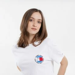 Προώθηση 🎁 T-shirts | Μπλούζα κοντό μανίκι Tommy 👖 Jeans Super Crop Peace Smiley Γυναικείο T-shirt WHITE 🔥 9 Προώθηση 🎁 T-shirts | Μπλούζα κοντό μανίκι Tommy 👖 Jeans Super Crop Peace Smiley Γυναικείο T-shirt WHITE 🔥 -Φτηνός Tommy-jeans Κατάστημα tommy jeans tjw super crop peace smiley tee 7