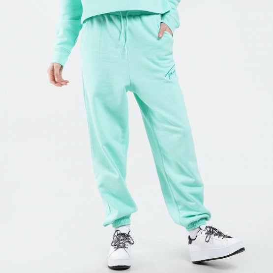 Ολοκαίνουργιο 😍 Φόρμες Tommy 👖 Jeans Signature Logo Γυναικείο Παντελόνι Φόρμας Clear Lagoon 😀 3 Ολοκαίνουργιο 😍 Φόρμες Tommy 👖 Jeans Signature Logo Γυναικείο Παντελόνι Φόρμας Clear Lagoon 😀