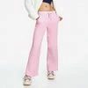Το φθηνότερο 🎉 Φόρμες Tommy 👖 Jeans Wide Leg Γυναικεία Φόρμα ROMANTIC PINK ⌛ -Φτηνός Tommy-jeans Κατάστημα tommy jeans tjw wide leg sweatpants