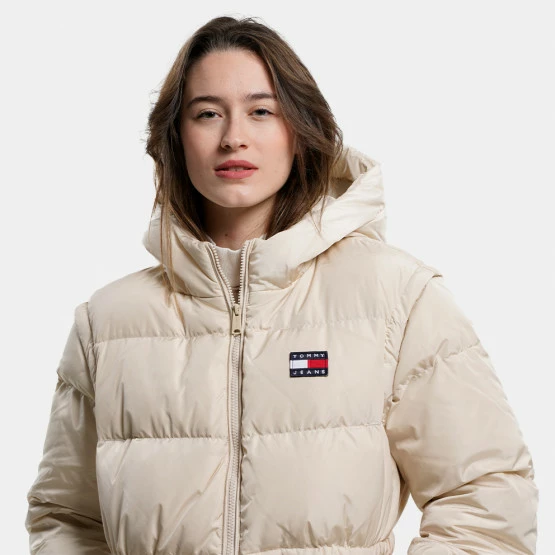 Best Pirce 🛒 Αμάνικα Μπουφάν Tommy 👖 Jeans Vest Down 2 σε 1 Γυναικείο Μπουφάν και Αμάνικο Μπουφάν Stony Beige 💯 5 Best Pirce 🛒 Αμάνικα Μπουφάν Tommy 👖 Jeans Vest Down 2 σε 1 Γυναικείο Μπουφάν και Αμάνικο Μπουφάν Stony Beige 💯 - Image 3