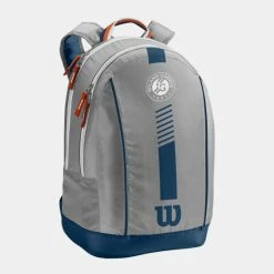 Flash Sale 🛒 Σακίδια Πλάτης Wilson Junior Unisex Σακίδιο Πλάτης για Τένις GREY/BLUE//ORANGE 💯
