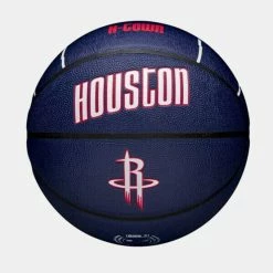 Προώθηση ⌛ Μπάλες Wilson NBA Team City Collector Houston Rockets Μπάλα Μπάσκετ Νο7 RED/BLACK 🧨