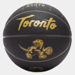 Πολύ καλή προσφορά 🔥 Μπάλες Wilson NBA Team City Collector Toronto Raptors Μπάλα Μπάσκετ Νο7 RED/BLACK ⌛