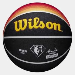 Νέος 🛒 Μπάλες Wilson NBA Team City Collector Utah Jazz Μπάλα Μπάσκετ Νο7 RED/BLACK 👏
