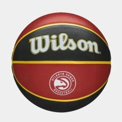 Συμφωνίες 🛒 Μπάλες Wilson ΝΒΑ Team Tribute Atlanta Hawks Μπάλα Μπάσκετ No7 ΜΠΟΡΝΤΩ 🧨
