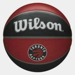 Εκπτωση 😉 Μπάλες Wilson ΝΒΑ Team Tribute Toronto Raptors Μπάλα Μπάσκετ No7 ΜΠΟΡΝΤΩ ✔️